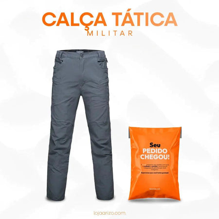 Calça Militar Tática Resistente e Impermeável + Cinto de Brinde [RD] - Cardoso Shop